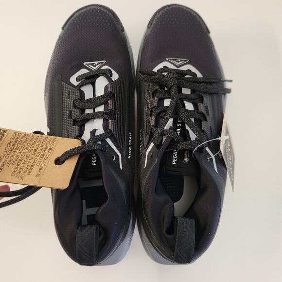Nike Mens Pegasus Trail 5 Gore-TEX Black/Wolf Grey/Cool Grey/Anthracite 9 Medium main image 7